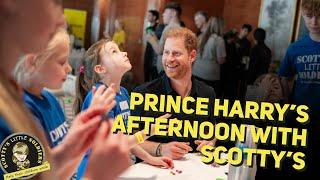 Prince Harry’s Afternoon with Scotty’s