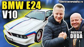 BMW Dude 610 - E24 z V10 Grzegorza Dudy! - Kickster MotoPoznaFca #12