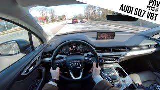 Audi SQ7 V8T POV test drive and review in 4K