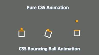 Jumping Ball Animation With Pure CSS | Pure CSS Animation Effect