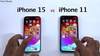 iPhone 15 vs iPhone 11 - Speed Performance Test