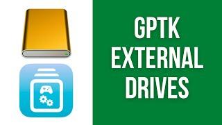 Use external SSD/HDD with Game Porting Toolkit Mac