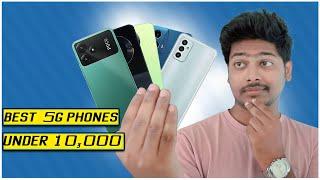 Top 5 Best 5G Phones Under ₹10,000 [MAY 2024] | RAHULPATELWORLD