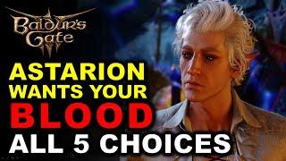 Astarion Tries to Drink your Blood: Kill, Abandon, Deny, Allow or Don't Stop | Baldur's Gate 3 (BG3)