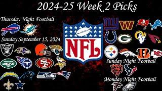 2024 NFL week 2 picks