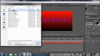 After Effects CS5 Intro TuT for Beginners