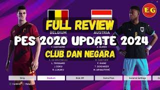 FULL REVIEW PES 2020 UPDATE SEASON 2024 PS4 ORIGINAL