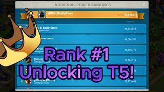 ROK WE UNLOCKED T5 KvK 1 - | Kingdom #3521 | Rise of Kingdoms Account Update