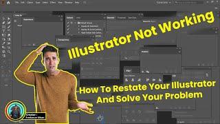 How to Reset Adobe illustrator to Default Settings||reset preferences illustrator cc 2022| tutorial