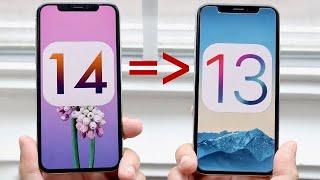 How To Downgrade iOS 14 WITHOUT LOSING DATA!