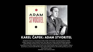 Karel Čapek Adam Stvořitel - rozhlasová hra - mluvené slovo