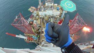 MODU / Offshore Jack-up Rig / Baltic Sea / 2 week's in 10 minutes