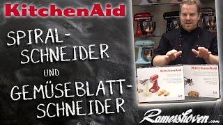 KitchenAid Spiralschneider und KitchenAid Gemüseblattschneider