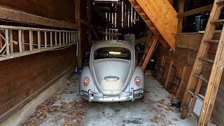 Barn Find | First Start - 1967 Vw Beetle.