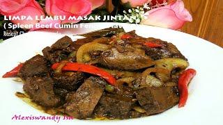 Enaknya LIMPA LEMBU MASAK JINTAN resepi di percayai (Spleen Beef Cumin Fennel Flavor)Cf Alexiswandy