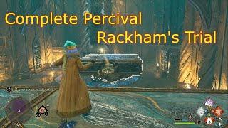 How to Complete Percival Rackham's Trial - Hogwarts Legacy - How Flying Platforms Floating Platforms