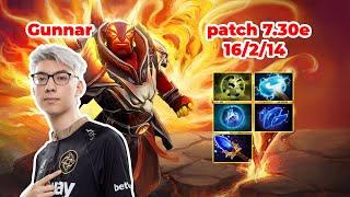 Gunnar Ember Spirit Mid - DOTA 2 7.30e - MMR rank - Dota2 Gameplay [Learn To PRO dota2]