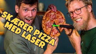 Kan laserlys skære gennem pizza? #laser