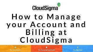 How to Manage Cloud Account Billing at CloudSigma