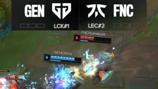 EUW vs KR - GEN G VS FNC Highlights | MSI 2024