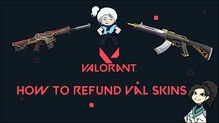 How to refund Valorant skins