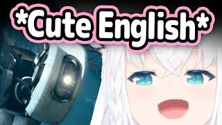 Fubuki Copies GLaDOS's English【Hololive】