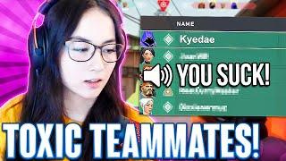 KYEDAE CARRYING *TOXIC* TEAMMATES IN RANKED !!!