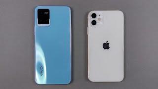 Vivo Y21T Vs iPhone 11 | Speed Test