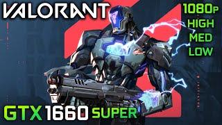 Valorant : GTX 1660 Super | i7 10700K | 1080p | Gameplay Benchmark