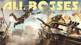 Mad Max - All Bosses + All Top Dogs & Ending (No Damage, No HUD 4K 60fps)