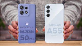 Motorola Edge 50 Pro Vs Samsung A55 | Full Comparison  Which one is Best?