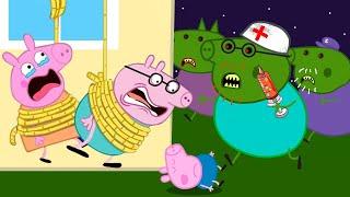 Zombie Apocalypse, Peppa Pig Family Turns Into A Zombie ‍️ | Peppa Pig Funny Animation