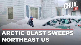 US News Live | US Weather News Today | Bomb Cyclone Develops In East Coast | US Weather Forecast