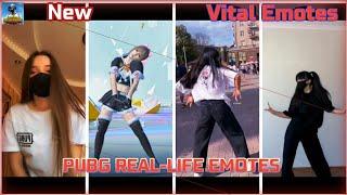 Pubg Real-life Emotes | Pubg Mobile New Emotes | Girl Dance pubg Emotes | New Viral pubg Emotes