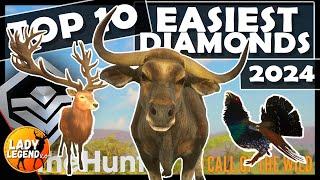 TOP 10 EASIEST DIAMONDS & HOW to FIND THEM in 2024!!! - Call of the Wild