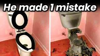 Toilets have been exploding just like grenades. This is why.