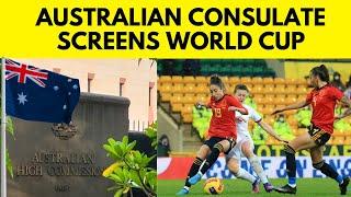 FIFA Women's World Cup 2023 | Australian Consulate In India Screens Women's World Cup Finals | N18V