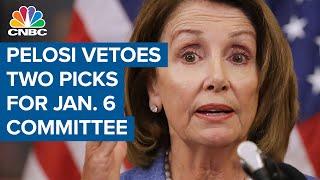 Nancy Pelosi vetoes Banks and Jordan for January 6 committee