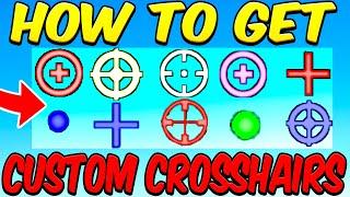 CUSTOM CROSSHAIRS in FORTNITE Chapter 5!