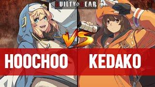 【GGST】HOOCHOO(BRIDGET) vs KEDAKO(MAY) ▰ Guilty Gear Strive | High Level Gameplay