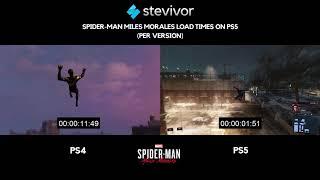 PS5: Spider-Man Miles Morales PS4 vs PS5 version load times compared | Stevivor