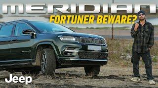 Jeep Meridian Overland Walkaround & Ride Review  Should Fortuner Be Worried?