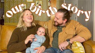 OUR BIRTH STORY | unmedicated, empowering & joyful birthing + meeting baby Shepherd | WELL-LOVED