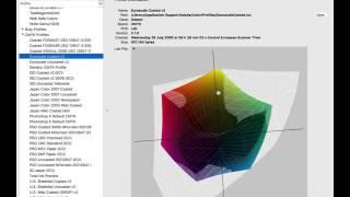 Comparing sRGB, Adobe RGB and Euroscale Coated