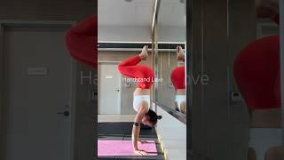 HANDSTAND LOVE ️ #shorts #short #handstand #yoga #love #yogalife #playtime #yogashorts #yogavideos