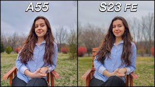 Samsung Galaxy A55 vs Samsung Galaxy S23 FE Camera Test