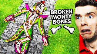 Breaking EVERY BONE As MONTY In GTA 5 (FNAF)