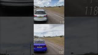 What do you like?BMW M5 F90 vs AUDI RS6 AvantForza Horizon #shorts #gaming #forzahorizon