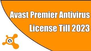 Avast Premier Antivirus License Till 2023