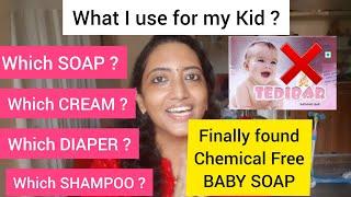 What Baby Products I use for my kid ? Best Chemical free Products | Honest Review |